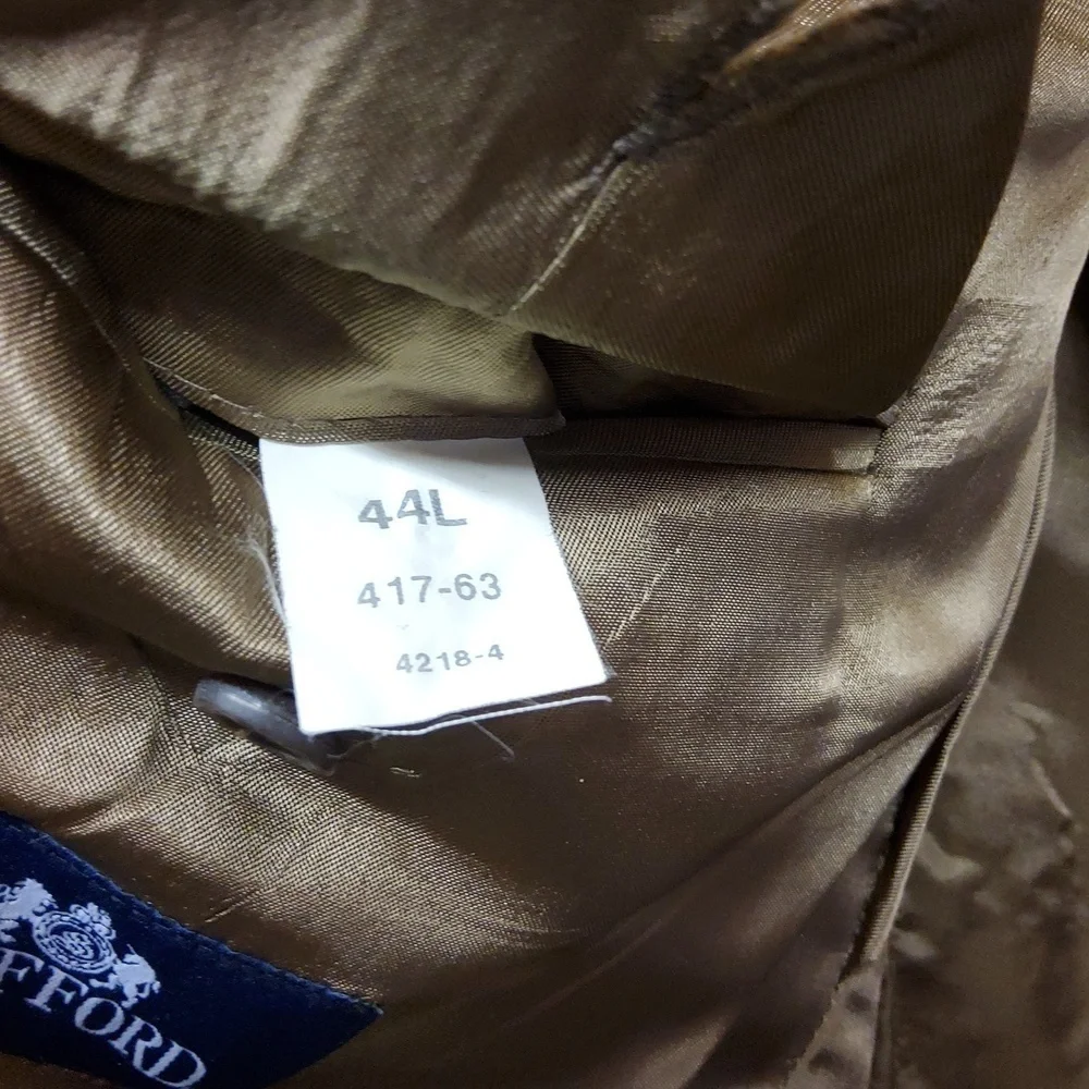 Stafford mens size 44L sports coat great condition